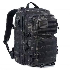 Grand sac à dos tactique imperméable 900D avec bandoulière et cadre interne pour la gym, la randonnée et l'utilisation en salle de sport - Product Image 6