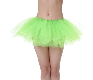 Nouvelle Jupe Courte en <span class=keywords><strong>Tulle</strong></span> pour <span class=keywords><strong>Femme</strong></span>, Extensible et Superposée, Idéale pour l'Été, comme Jupe <span class=keywords><strong>Tutu</strong></span> ou Jupe de Scène - Product Image 3
