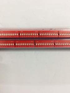 Trượt loại chuyển đổi 1 2 <span class=keywords><strong>3</strong></span> 4 5 6 7 8 9 10 12 bit 2.54mm vị trí cách Dip Red Pitch chuyển đổi nút nhấn cung cấp nóng - Product Image 4