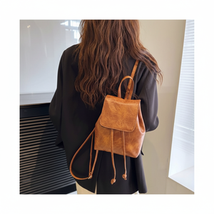 Borsa autunnale per studenti Casual da donna Mini zaino Vintage giornaliero LND KONE - Product Image 1