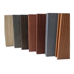 UNIDECO waterproof ipe capped floor wpc board co-extrusion wood plastic composite decking for outdoor swimming pool