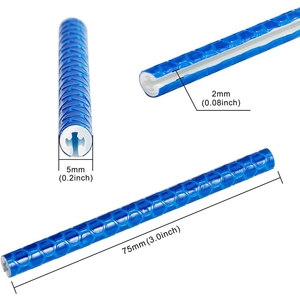 12 unids/bolsa rueda de bicicleta radios pegatina reflectante tubo tira luz de advertencia Diy 7,5 cm <span class=keywords><strong>Mtb</strong></span> ciclismo Reflector reflectante Kit de seguridad - Product Image 3