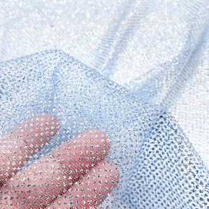 Tissu en <span class=keywords><strong>tulle</strong></span> à paillettes métalliques brillantes de luxe pour robe <span class=keywords><strong>tutu</strong></span> de fille, tissu pour mariage - Product Image 6