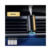 Rafraîchisseur d'air pour voiture Diffuseur de parfums à capteur intelligent avec lumières colorées Diffuseur d'aromathérapie pour voiture
