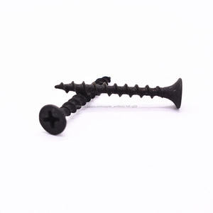 GB/<span class=keywords><strong>T</strong></span> 14210 en acier <span class=keywords><strong>au</strong></span> carbone oxyde noir vis de cloison sèche de fil grossier - Product Image 4