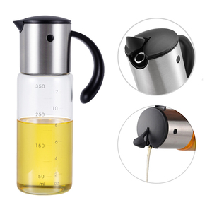 Distributeur Automatique Gravité Design Red Dot, Bouteille en Verre d'Huile d'Olive et de Vinaigre 500 ml pour Cuisine - Product Image 2