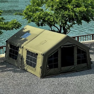 OEM fábrica profesional al por mayor gran espacio ventilación impermeable 5 + persona tienda familia inflable aire al aire libre tienda de campaña - Product Image 3