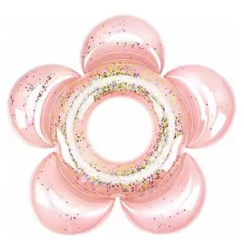 Flower-Shaped Custom Colorful Waterplay Beach Inflatable Air Pool Float Swimming Ring for Baby and Adult