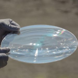 D300mm 응축 프레넬 아크릴 렌즈 프로젝션 램프 과학 연구 실험 - Product Image 5