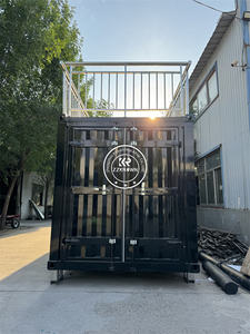 Bar de conteneur maritime modifié de luxe, restaurant de restauration rapide mobile, cuisine complète, design moderne, 1100x200x220mm, kiosque extérieur - Product Image 4