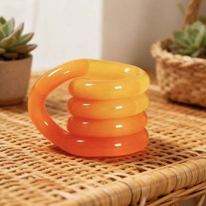Temperature Changing Crystal <b>Twist</b> Fidget Toy Multi Color Flexible Winding Focus Training Stress Relief Toy - Product Image 2
