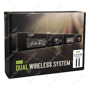 SLXD4 gerçek çeşitlilik Ddual kanal Uhf akülü Microfono U/QLXD B58 KSM9 kablosuz mikrofon sistemi SLXD4D - Product Image 6