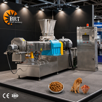 Ligne de production d'extrusion pour aliments pour animaux de compagnie (chiens et chats) certifiée CE ISO, équipement de production d'aliments pour chiens