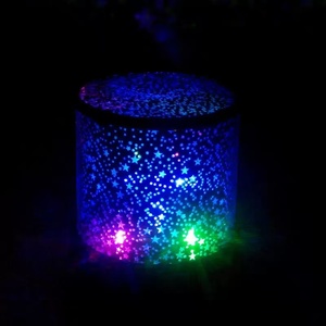 Mini Proiettore JIACAI con Luce Notturna e Proiezione Stellare LED <span class=keywords><strong>Blu</strong></span> - Alimentato tramite USB e Batteria, Luce d'Atmosfera - Product Image 4