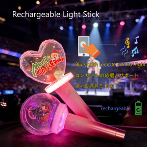 Bâton lumineux en plastique personnalisé à télécommande, barre lumineuse multi-modes, LED portable pour fêtes, fournitures promotionnelles pour concerts K-pop - Meilleure vente - Product Image 2