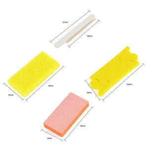 Wholesale 5 Pieces <b>Pedicure</b> <b>Set</b> Wooden Disposable Salon Kit 200Sets/Case for Foot - Product Image 3