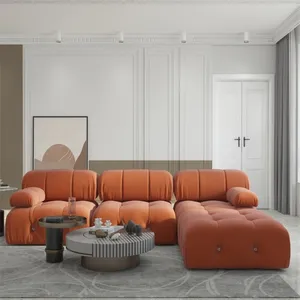 Dalam Stok Amerika Gratis Pengiriman Merekomendasikan Sofa Tisch Italia Desain Sectional Modern Pojok Sofa Set