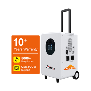 สถานีไฟฟ้าพกพาออลอินวัน 3KW 4KWH แบตเตอรี่ LiFePO4 12.8V 314Ah พร้อมระบบ MPPT ในตัว 8000+ รอบการใช้งาน เครื่องกำเนิดพลังงานแสงอาทิตย์ - Product Image 2