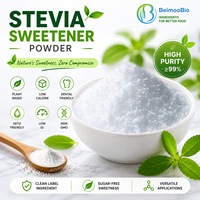 Poudre de stévia de haute qualité OEM en vrac de qualité alimentaire Rebaudioside-M 40%-99% fournie par l'usine, emballage en fût et en sac, CAS 57817-89-7