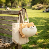 Peluche Mignonne Shiba Inu, Poupée Chien, Peluche Corgi, Coussin de Lit, Cadeau Saint-Valentin, Plusieurs Tailles, Boîte Couleur