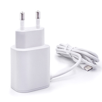 Cargador de Teléfono Celular de Carga Rápida PD de 20W 25W 30W 35W con Cable Tipo C Integrado, Gran Venta en Corea del Sur, para Samsung Android Power Bank