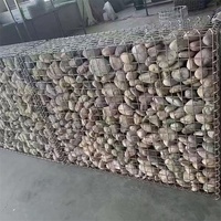 Caja de Gaviones de Alambre de Hierro Galvanizado de Alta Resistencia con Servicios de Doblado y Corte para la Prevención de Deslizamientos de Rocas y Terremotos
