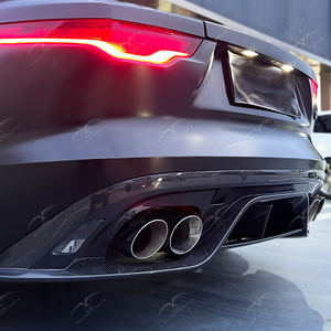 Alerón Trasero para <span class=keywords><strong>Jaguar</strong></span> <span class=keywords><strong>F</strong></span>-<span class=keywords><strong>type</strong></span> SVR, <span class=keywords><strong>Kit</strong></span> de Carrocería de Fibra de Carbono, Nuevo o Usado, Decoración Negra, Mejora, <span class=keywords><strong>Kit</strong></span> de Carrocería - Product Image 3