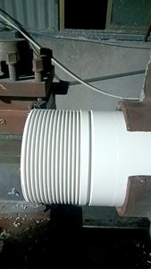 大径110mm 9インチ<span class=keywords><strong>PVC</strong></span>ボアホールウェルケーシングパイプグレーホワイトブルーカラーDinスタンダード丸パイプ - Product Image 3