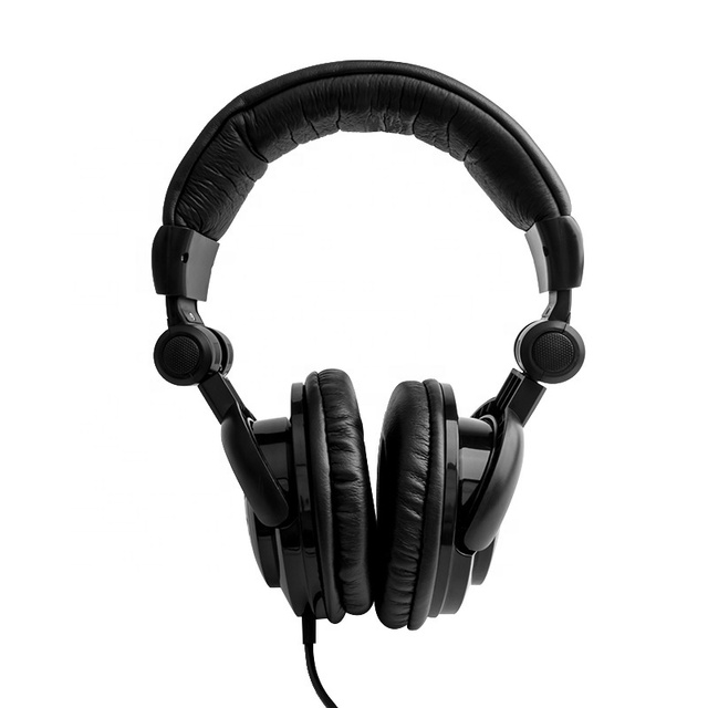 Wired Over Ear Headphone With Mic Studio DJ Headphones Professional Monitor Recording & Mixing Headset for Gaming