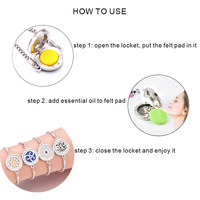 Chaîne ajustable Fleur de Vie Arôme Parfum Médaillon Bracelet à breloques Bracelet Diffuseur d'Aromathérapie