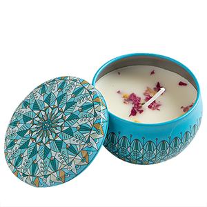 Grandes Ventes Coffret Cadeau de Bougies Parfumées Luxe en Métal avec Bocal, Cire de Soja Naturelle, pour Fêtes et Fête des Pères en Gros - Product Image 1