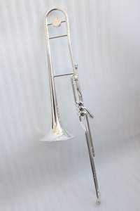 Trombones Focustyle Tone en sib <span class=keywords><strong>ou</strong></span> C Corps en laiton et <span class=keywords><strong>trombone</strong></span> plaqué argent - Product Image 2
