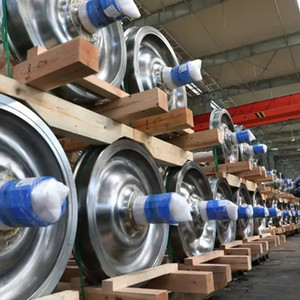 Juego de Ruedas y Ejes de Acero Forjado para Locomotoras de Carga Pesada, al Mejor Precio en China - Product Image 5