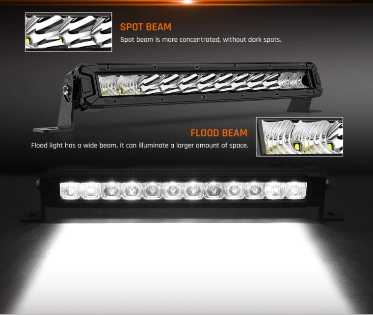 ODM Trucks Auto LED Lights Jeep Wrangler Driving Lights Waterproof IP68