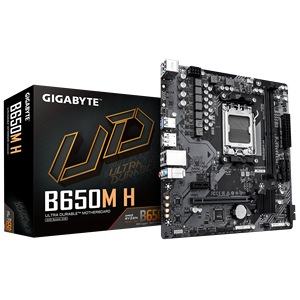 Meilleures ventes Nouvelle carte mère GIGABYTE B650M H AM5 compatible avec <span class=keywords><strong>les</strong></span> processeurs R 7000/8000/9000 DDR5 128 Go M.2 Micro ATX pour PC - Product Image 1