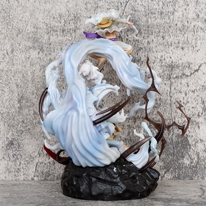 Action Figure All'ingrosso Di Tendenza Dall'<span class=keywords><strong>Anime</strong></span> Giapponese One Piece, Statuetta Nika Rufy Gear 5 da 23 cm, Modello Giocattolo - Product Image 4