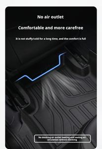<span class=keywords><strong>Audi</strong></span> A4L alfombra de coche Durable TPE EVA Material 5D sin olor antideslizante impermeable para pisos interiores-Compatible 3 - Product Image 6