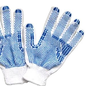 ถุงมือป้องกันงานอุตสาหกรรมประสิทธิภาพสูง 450 กรัม-1000 กรัม/โหล ถุงมือเซฟตี้ผ้าฝ้ายรีไซเคิล 10 เกจ - Product Image 1