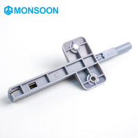 Meuble placard pousser pour ouvrir le système amortisseur tampon bouton poussoir tiroir loquet armoires de cuisine pousser pour ouvrir