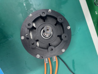 Moteur DC 55KW pour Vélo Tout-Terrain, 96V 144V 300V 15000RPM, Moteur Brushless pour Propulseur Sous-Marin, Paddleboard, ROV, VTT, UTV