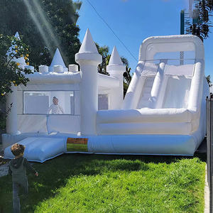 Tente gonflable de camping avec fosse à balles et toboggan Jeux gonflables d'occasion bon marché - Product Image 6