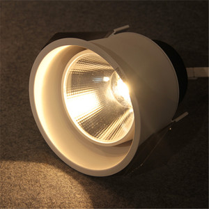 ไฟ LED เชิงพาณิชย์ โคมไฟฝังเพดาน สีดำ อะลูมิเนียม 4100K แสงขาวธรรมชาติ AC 220V IP20 อายุการใช้งาน 50000 ชั่วโมง CRI90 ปรับความสว่างได้ - Product Image 2