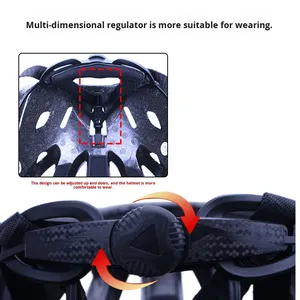 Casco <span class=keywords><strong>de</strong></span> Ciclismo <span class=keywords><strong>de</strong></span> <span class=keywords><strong>Montaña</strong></span> con Logotipo, Diseño <span class=keywords><strong>de</strong></span> una Pieza, Unisex, <span class=keywords><strong>para</strong></span> Patinaje sobre Ruedas y Ciclismo en Carretera, Protección y Seguridad - Product Image 3