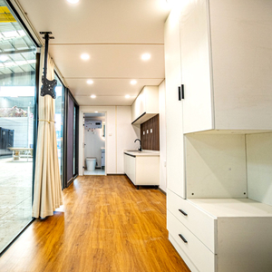 Tiny Apple Cabin, Casa Modular Prefabricada de Acero Ligero, Moderna y de Lujo, Portátil, de 20 y 40 Pies, Acústica, con Cocina y Sala de Estar - Product Image 6