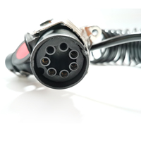 Chine ABS Pur Power Plug Spiral Code 7 Core 15 Pin Wire Cable pour camion remorque cabletruck abs câble