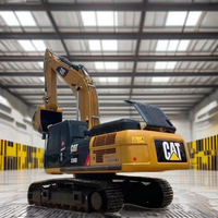 Excavatrice CAT 336D2L d'occasion en excellent état, faible usage, machine multifonction, moteur puissant de 34,1 kW, vente flash