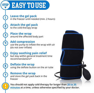 Diz hava buz soğuk sıkıştırma tedavisi jel buz paketi <span class=keywords><strong>wrap</strong></span> - Product Image 2