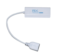 Extenseur USB 2.0 200M vers câble Ethernet RJ45, adaptateur convertisseur USB2.0, émetteur-récepteur TX RX pour ordinateur