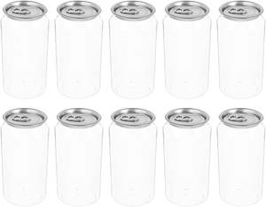 Venta al por Mayor de Latas de Plástico Transparentes de 330 ml, 500 ml y 650 ml, Latas de PET para Bebidas con Tapas Fáciles de Abrir - Product Image 6