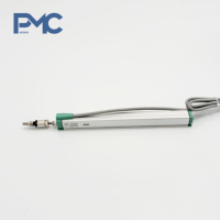 Capteur de position linéaire industriel avec connexion par câble, sortie potentiomètre 0-5KΩ pour applications de machines automatiques